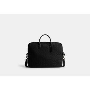 Theo Work Bag In Signature Jacquard